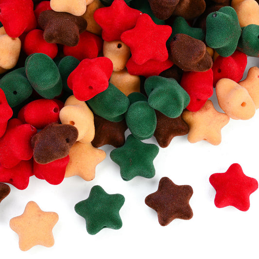 Velvet Star Focal Beads
