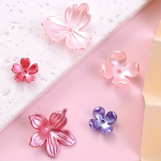 Flower Acrylic Beads