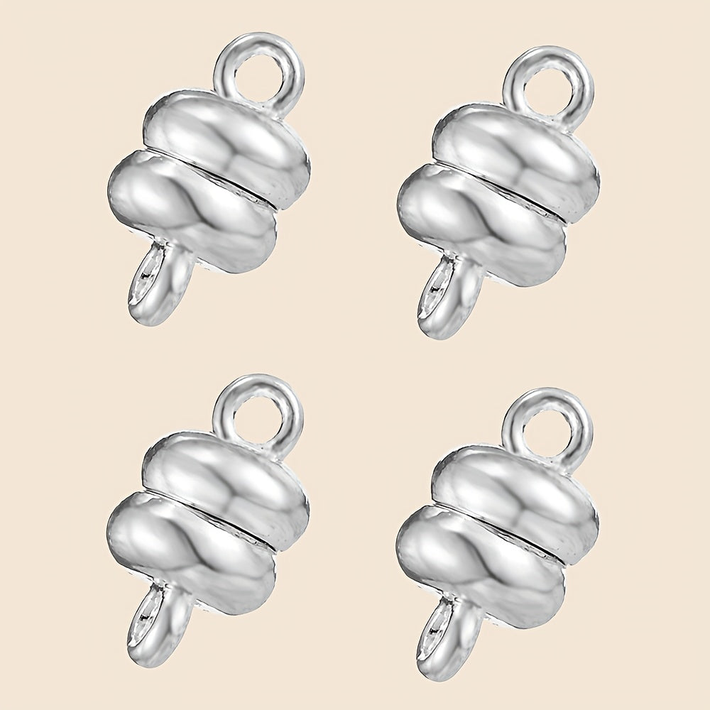 Flat Round Magnetic Jewelry Clasps