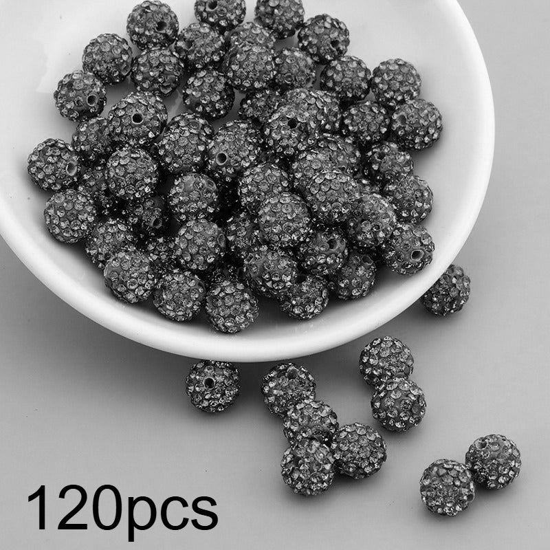 Rhinestone Spacer Beads Set