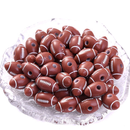 50pcs 39 Styles Mixed Sports Ball Beads