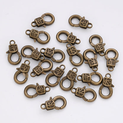 Mixed Color Metal Lobster Clasps