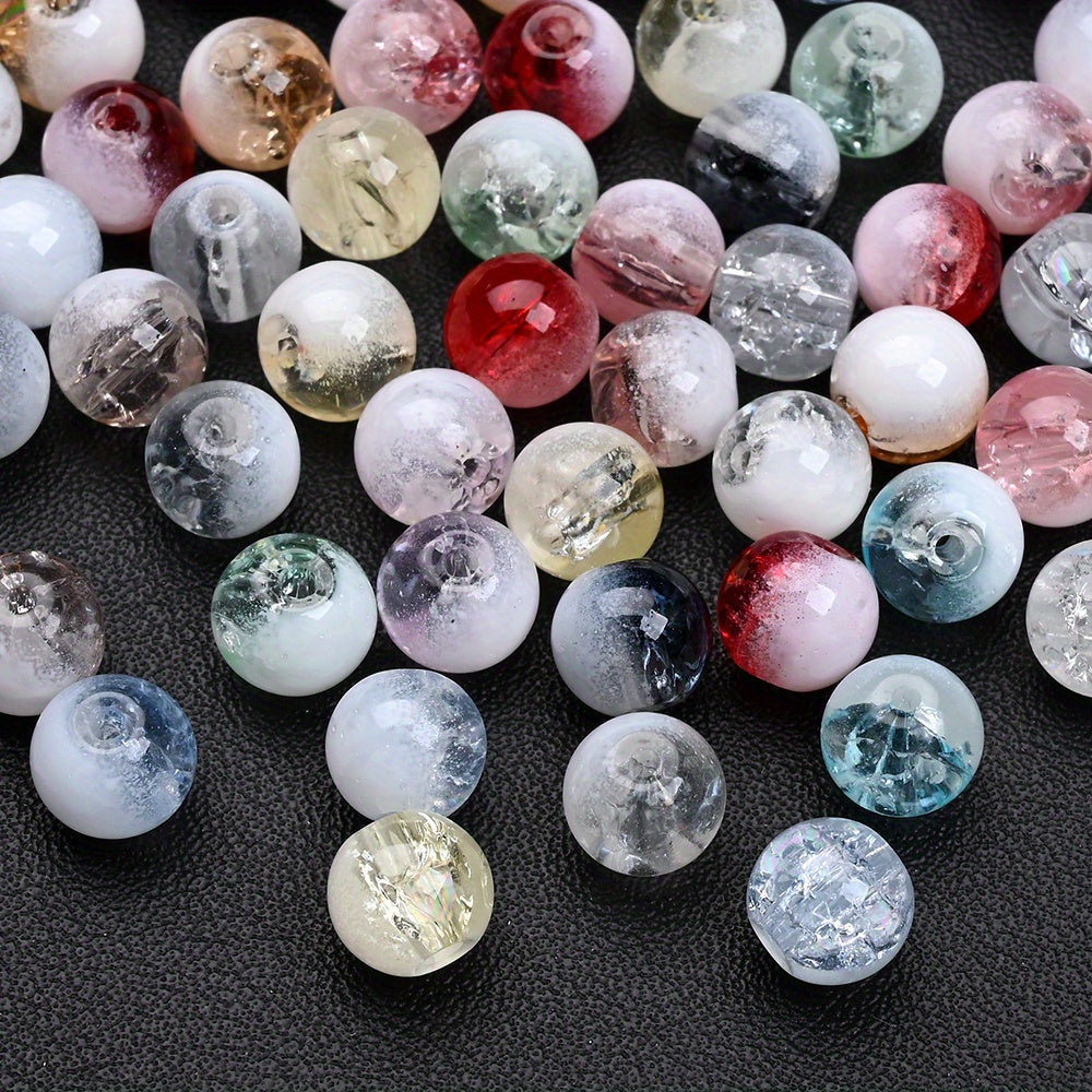 Milk Cap Glass Beads