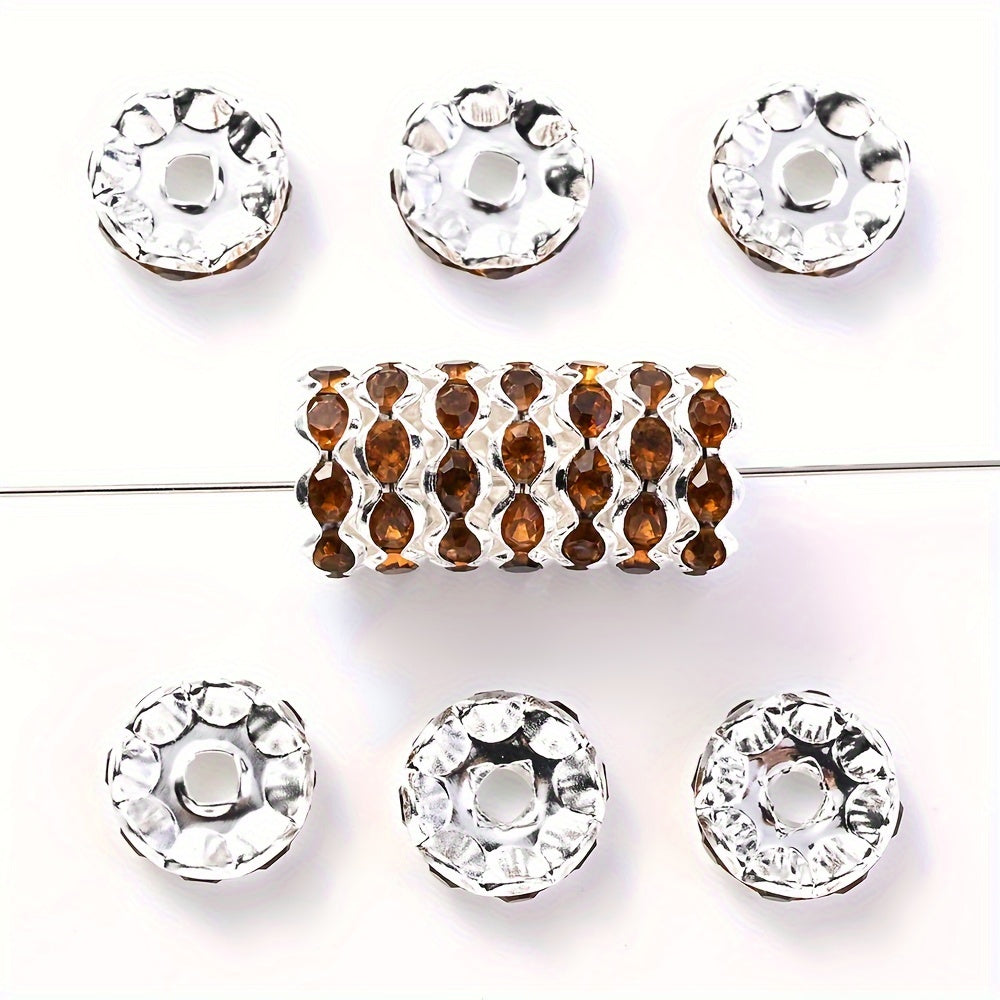 Alloy Wave Edge Spacer Beads
