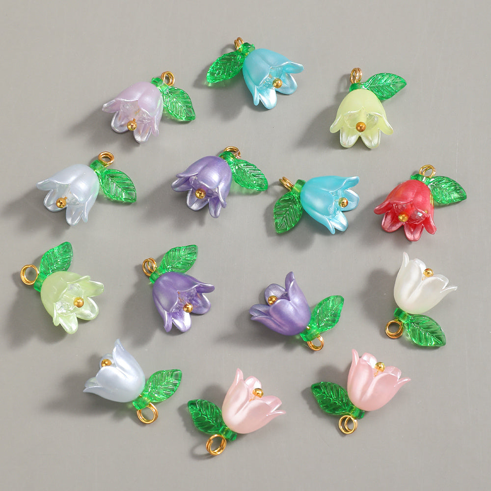 Valley Lily Flower Beads