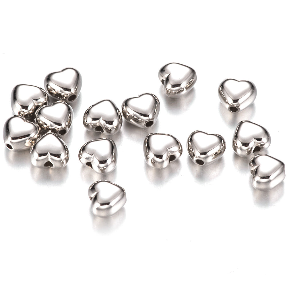80pcs 6mm Love Beads CCB Plastic Coated Beads