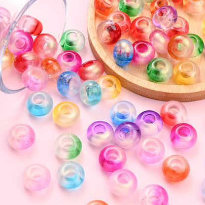 Acrylic Large Hole Beads