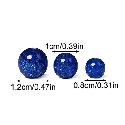 Starry Sky Glitter Beads