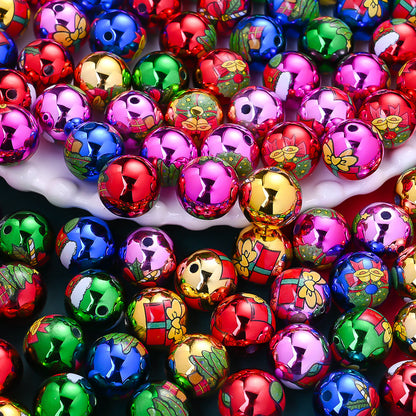 Acrylic Christmas Gift Box & Bell Beads
