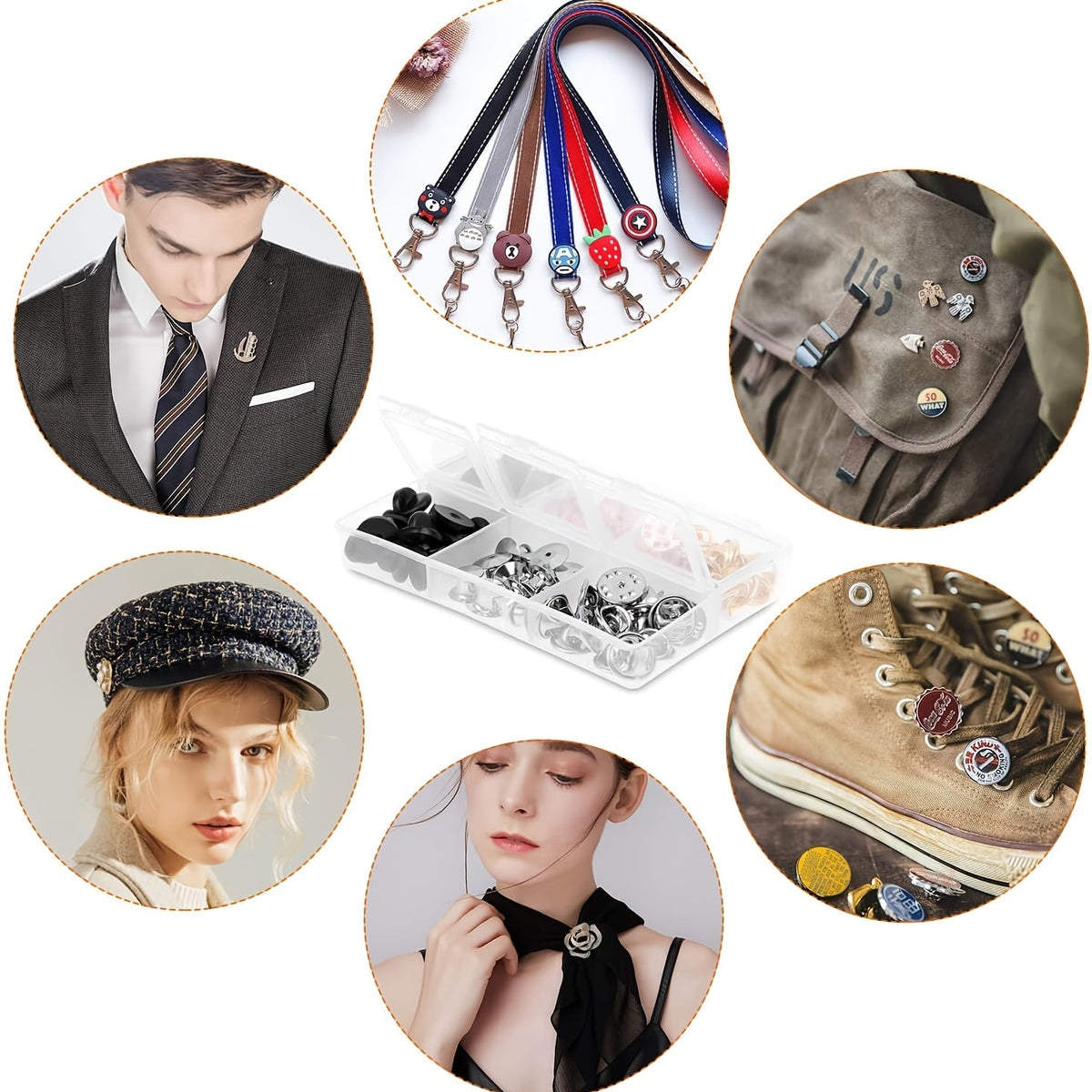 Metal Lapel Pin Fasteners