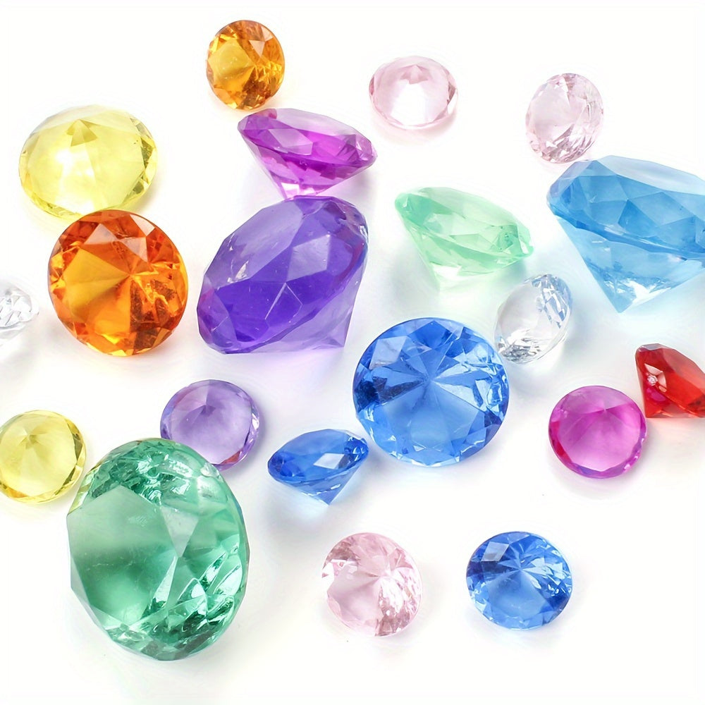 Shiny Acrylic Diamond Beads