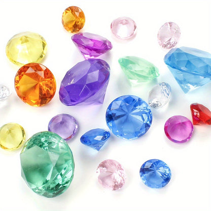 Shiny Acrylic Diamond Beads