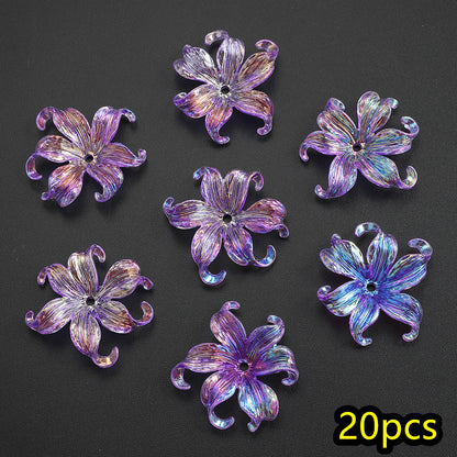 Colorful Acrylic Pony Beads