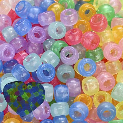 Mixed Heart Butterfly Acrylic Beads