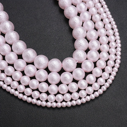 Crumpled Skin Sponge Glass Beads
