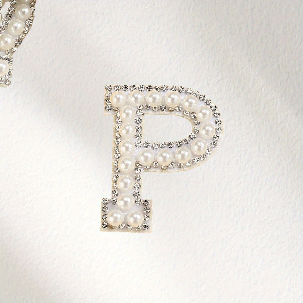 1PC Alphabet Letter Bead Patch