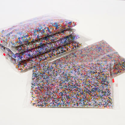 450g 2/3/4mm Mixed Color Glass Seed Beads