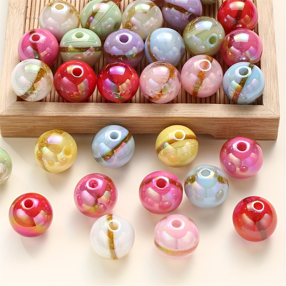 AB Cat's Eye Resin Beads