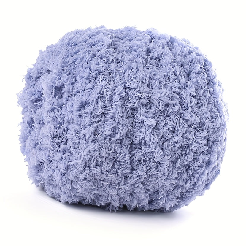 1 Roll 70m 6mm Super Soft Fluffy Plush Yarn