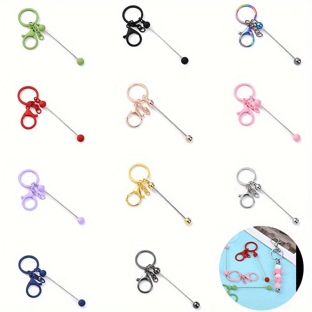 Candy Color Gradient Keychain Pendant