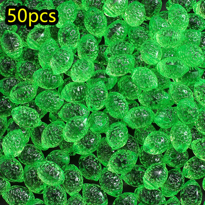 Frosted Macaron Acrylic Beads