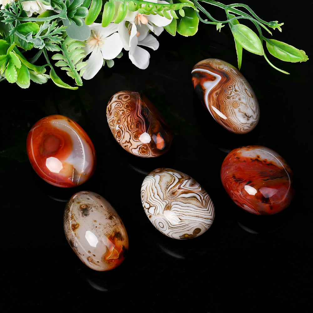 150g Irregular Natural Agate Stone Bead & Decor Set