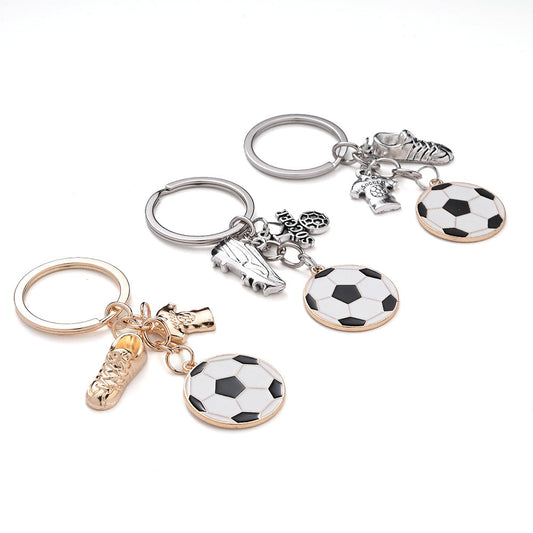 2026 Soccer Fan Enamel Keychain