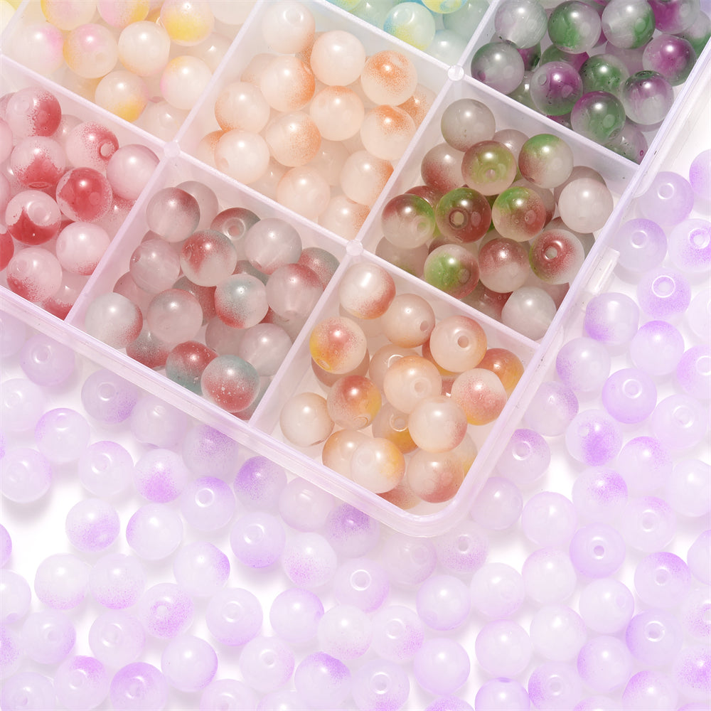 8 mm Glass Beads