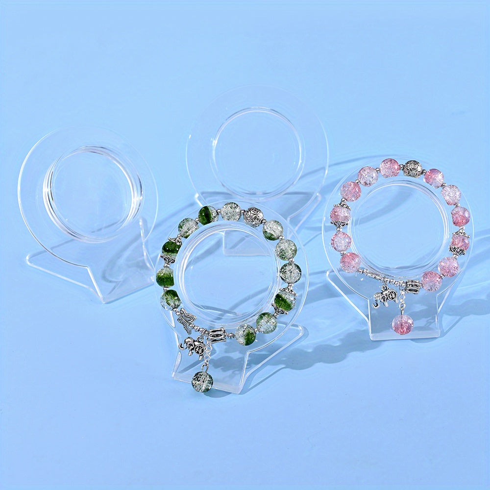 Clear Bracelet Display Stands
