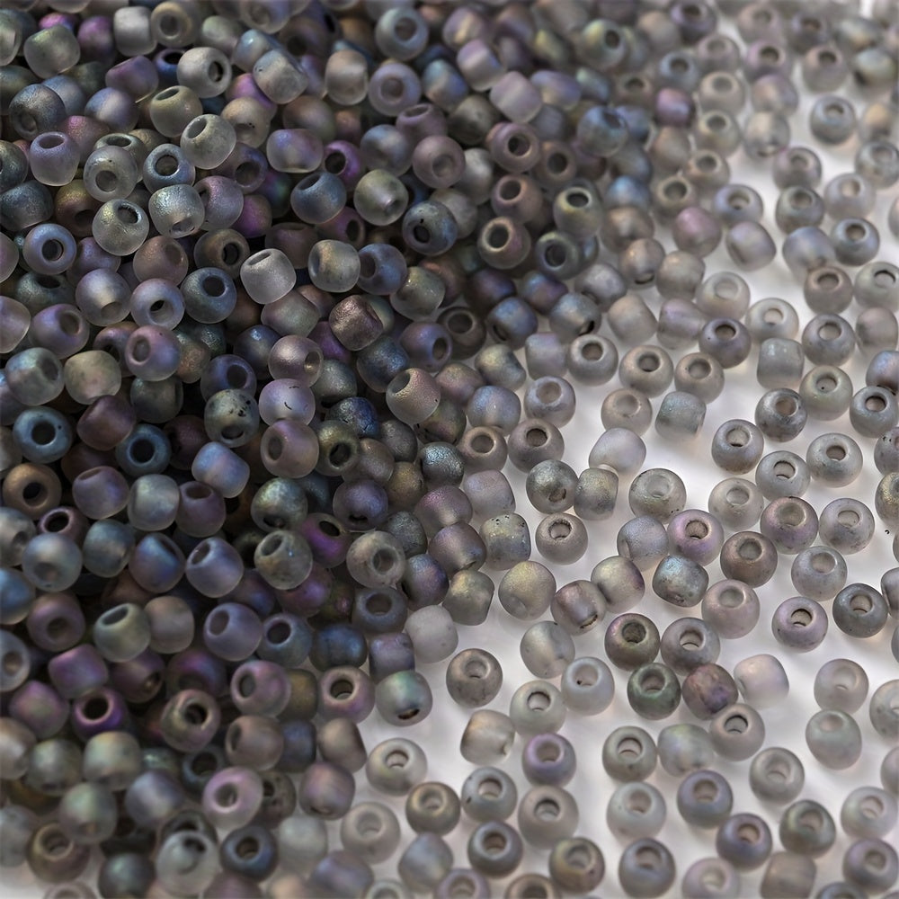 Colorful Frosted Seed Beads