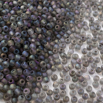 Colorful Frosted Seed Beads