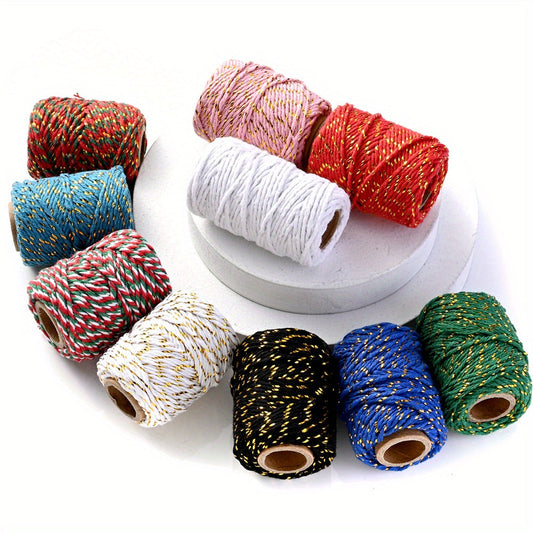 Color Twisted Rope Threads
