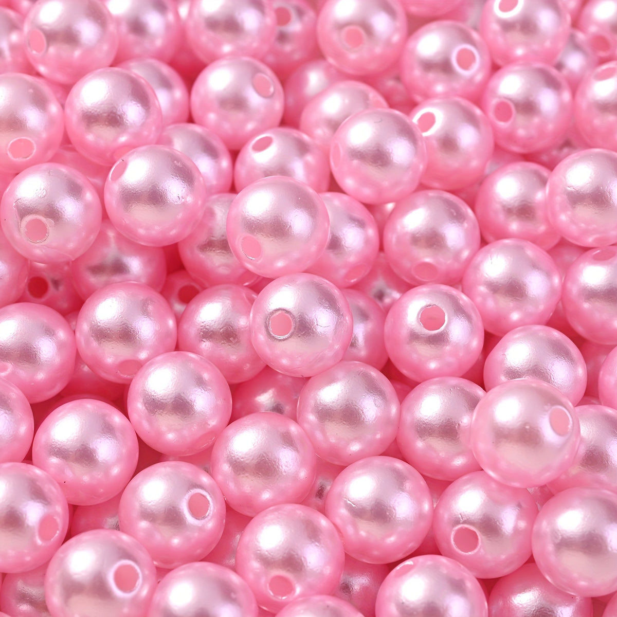 Colorful Imitation Pearl Acrylic Beads