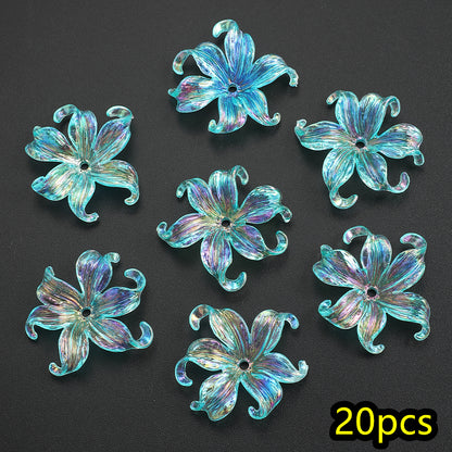 Colorful Acrylic Pony Beads