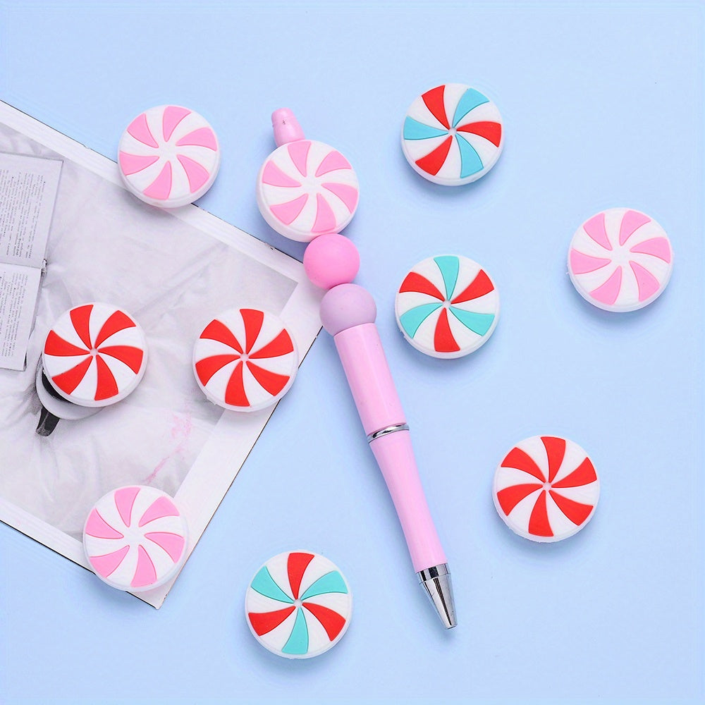 Round Silicone Focal Beads