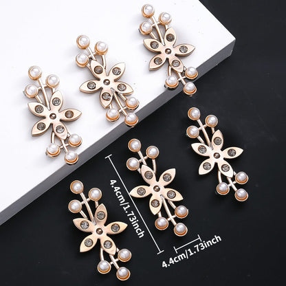 25x44 mm Rose Gold Pearl Plastic Patches