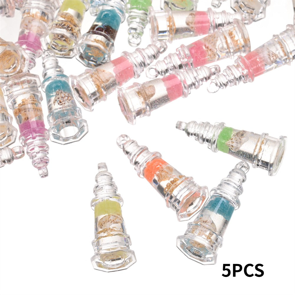 Luminous Resin Pendant Charms