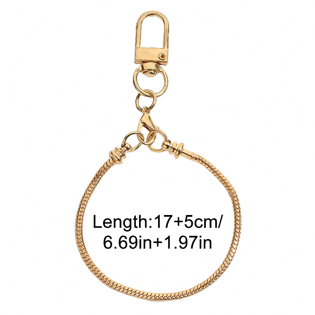 Blank Beadable Keychain Set