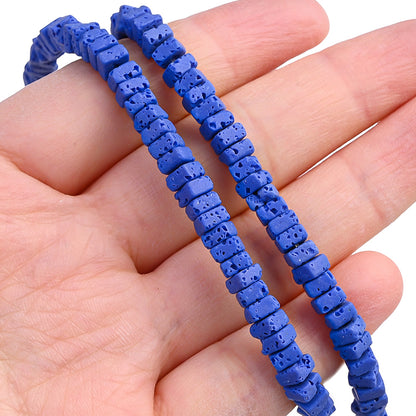 5mm Summer Natural Stone Square & Cubic Spacer Beads
