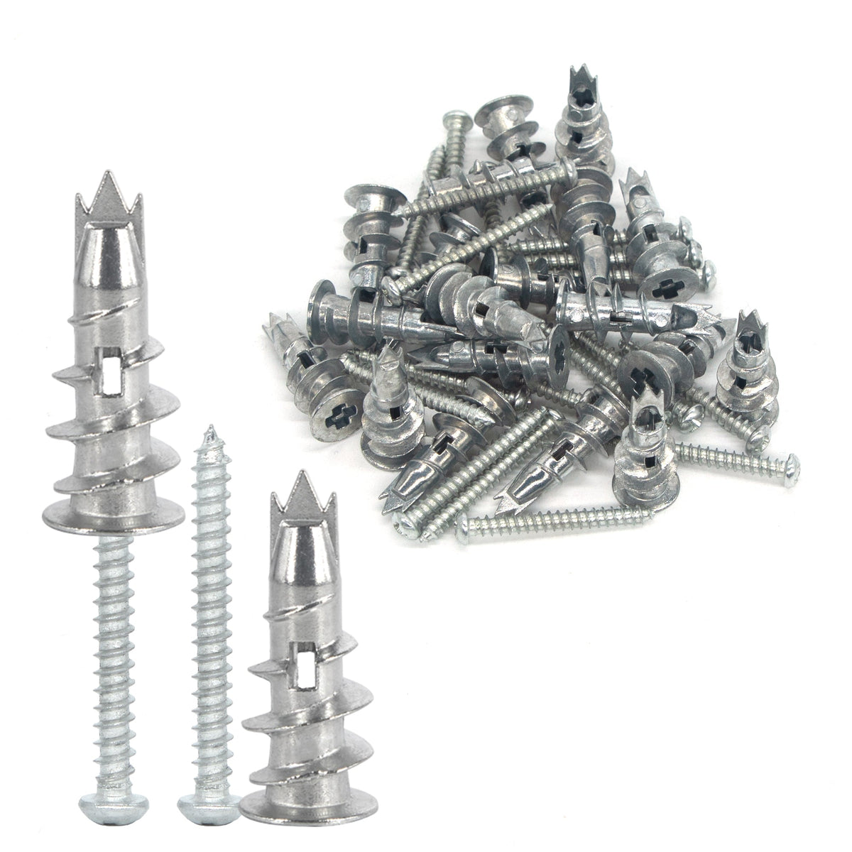 Zinc Alloy Hollow Wall Anchor Set