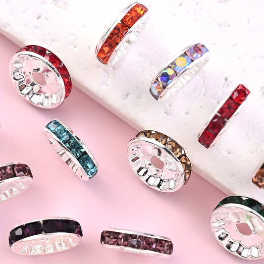 20PCS 4×12mm Multicolor Spacer Bead Connector Set