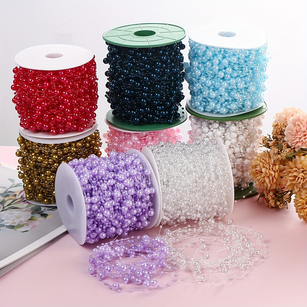 118.11 Inch Acrylic Round Bead Chain