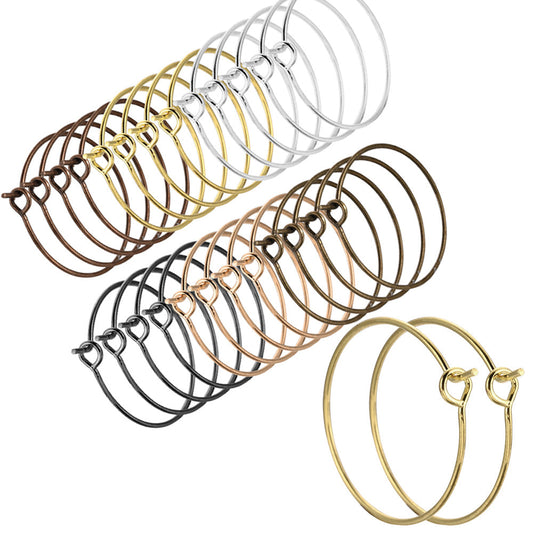 Mixed Alloy Earring Hoop Set