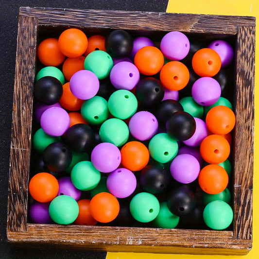 Halloween Silicone Spacer Beads