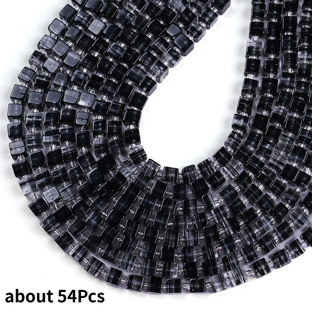 Square Natural Stone Beads