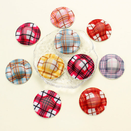 Plaid Doll Hats