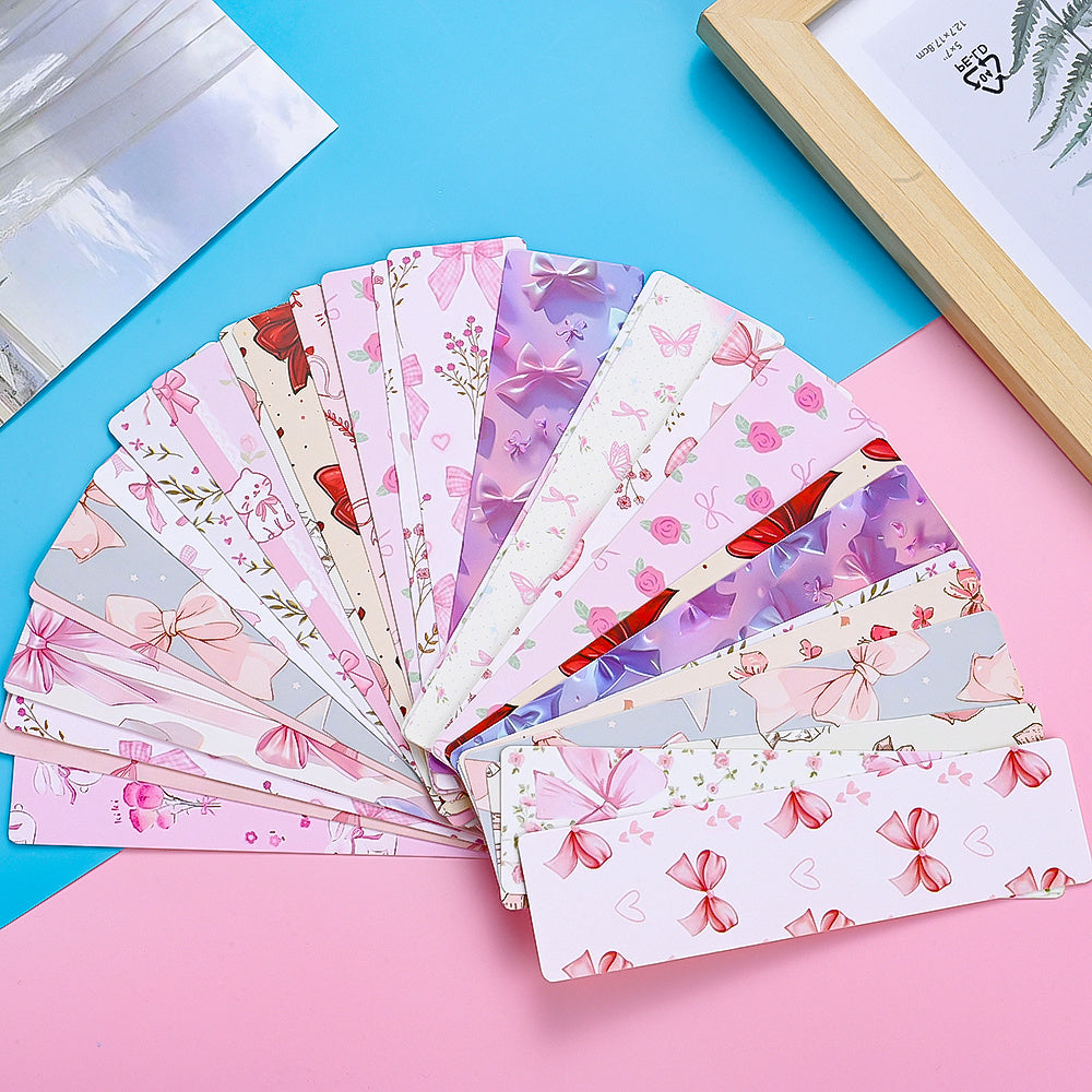 Coquette Pink Bow Bookmarks