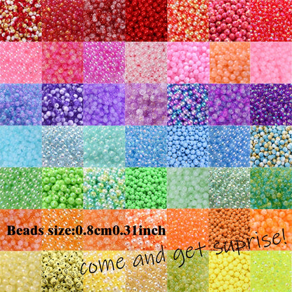 1/5/20/20bags 8mm Acrylic Beads Blind Bag