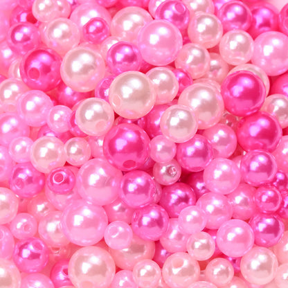 Colorful ABS Imitation Pearl Beads