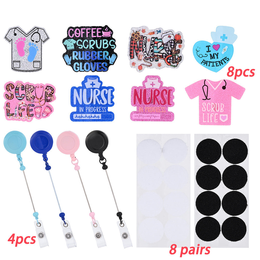 Beadable Badge Reel DIY Kit